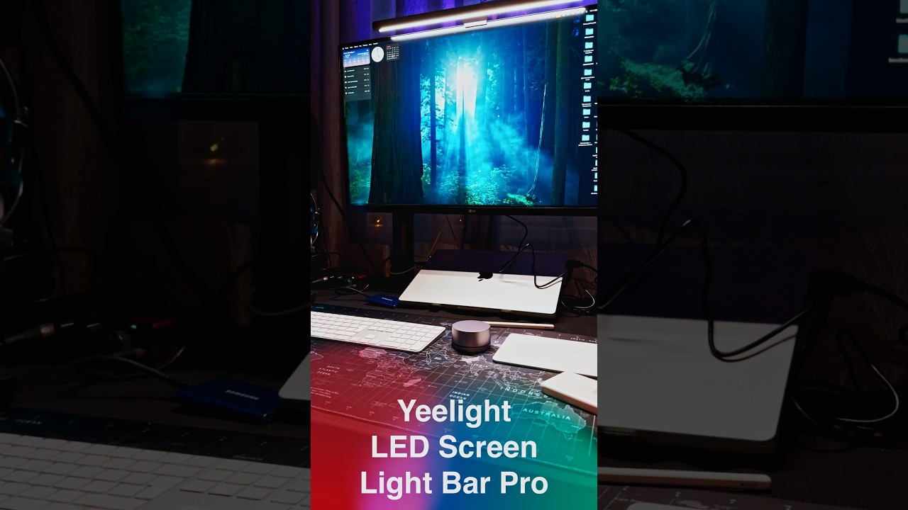 📦 Распаковка Yeelight LED Screen Light Bar Pro 