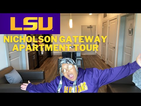 LSU Nicholson Gateway Apartment Tour | 2 Bed 2 Bath