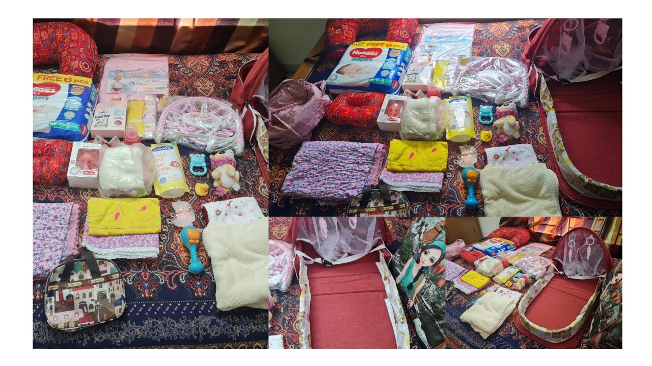 নতুন বেবির জন্য কেনাকাটা|Newborn baby shopping|হসপিটাল ব্যাগে কি কি নিব