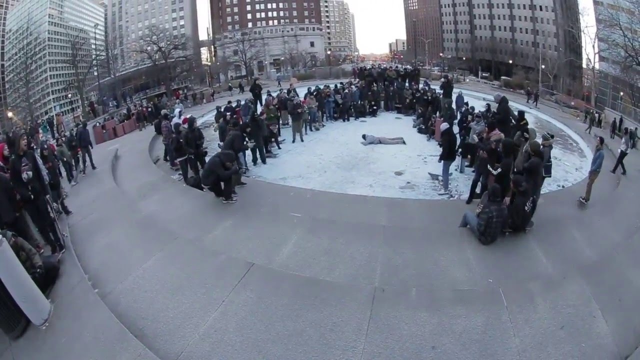 Last Day of Love Park 3 attempts on the Gap...
