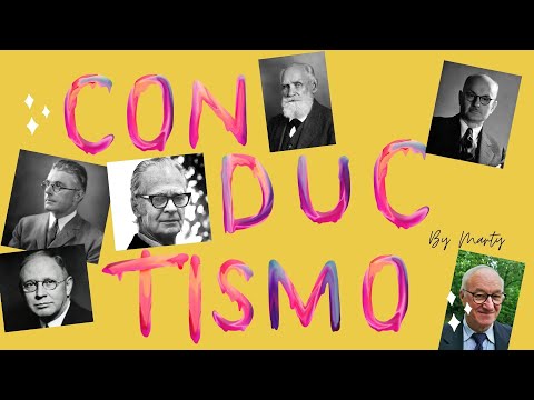 Conductismo: Watson, Skinner, Hall, Tolman y Bandura.