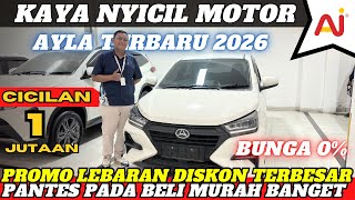NYESEL KREDIT MOTOR MENDING DAIHATSU AYLA ‼️ SERIUS INI CICILAN NYA SEMURAH INI KREDIT 1 JUTAAN⁉️
