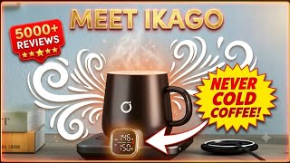 iKago Smart Mug Warmer Digital Display Full Review 2024 💯😁