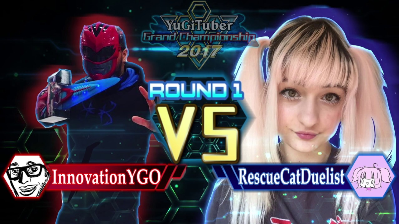 Yu-Gi-Oh! YugiTuber Grand Championship 2017 R1 | TeamInnovationYGO vs. RescueCatDuelist!