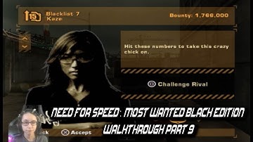 Need for Speed: Most Wanted Black Edition Walkthrough Part 9- Black List #7 - Kaze