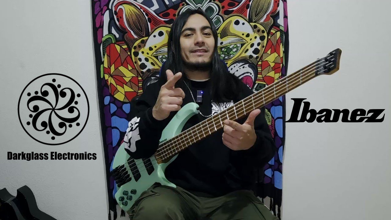 Ibanez EHB 1005MS  Tone Capsule VS Vari Mid 3 Preamp comparison  (No Talking)