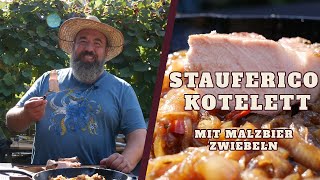 Stauferico Kotelett Mit Malzbier Zwiebeln