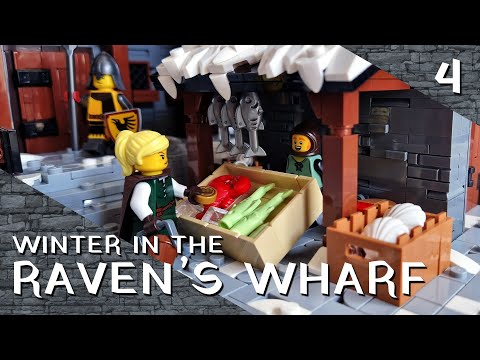 Winter in the Raven's Wharf | Lego Castle MOC | EPISODE 4