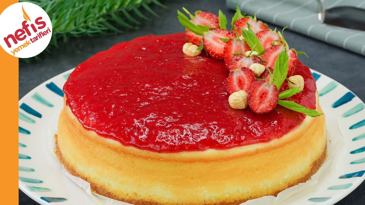 Çilekli Cheesecake Tarifi | Nasıl Yapılır? Çilekli Cheesecake Tarifi | Nasıl Yapılır?