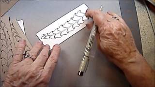 Dragonair Tangle Pattern Lesson #147