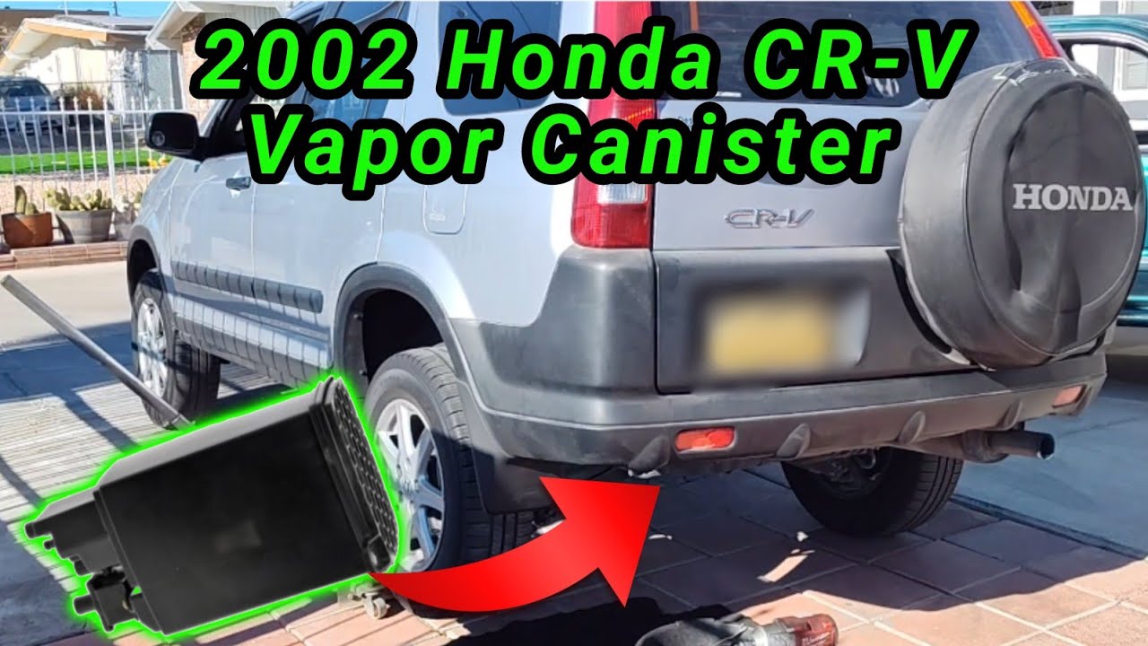 2002 Honda CR-V 2.4 Cómo cambiar el vapor canister ( how to change the vapor canister )