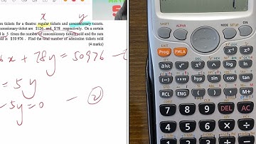 DSE# Simultaneous linear Equations # 聯立方程￼