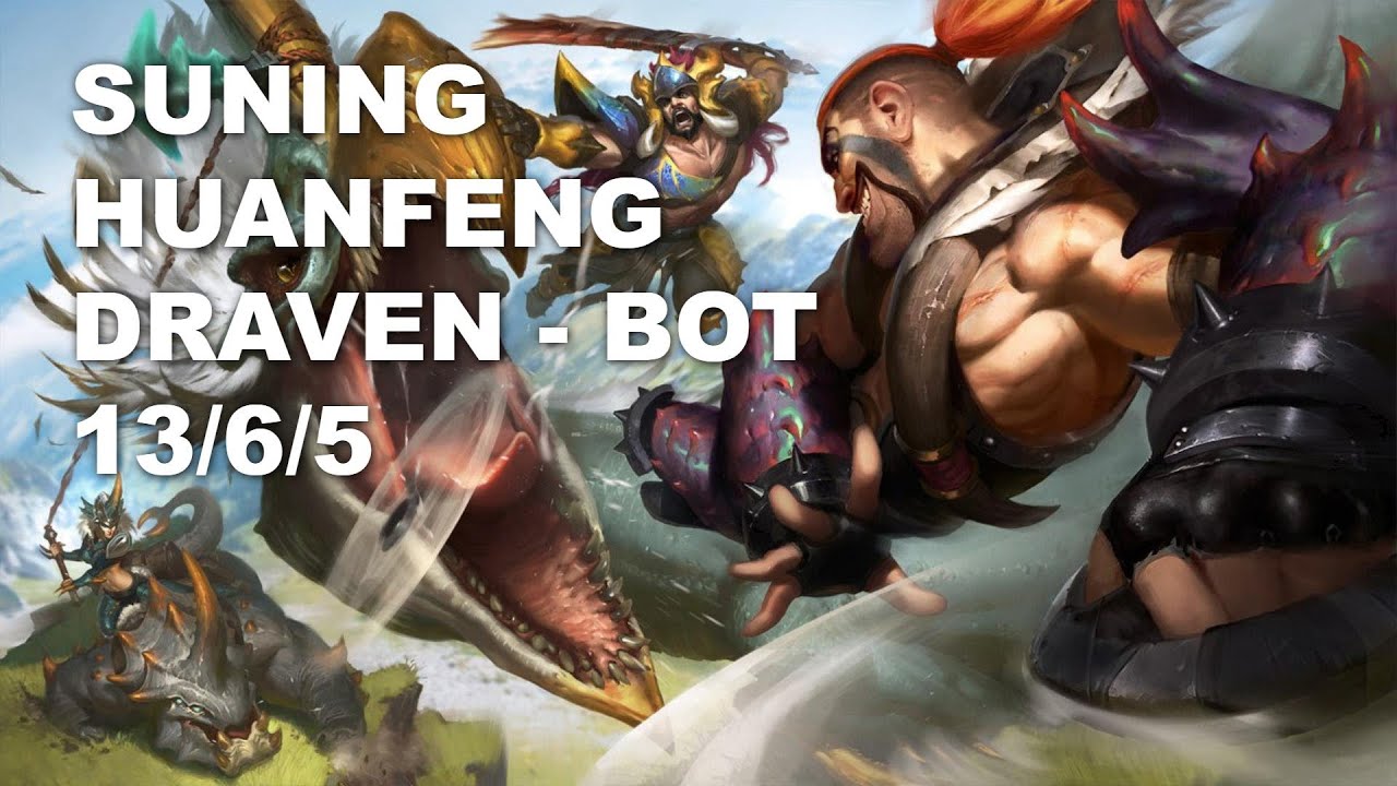 Suning huanfeng Bot Draven vs Miss Fortune - KR Challenger Patch 10.9