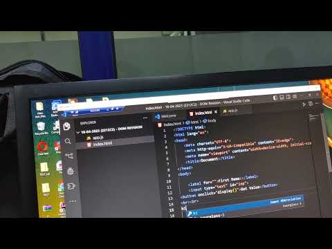 Javascript DOM Get Element By Id Method(Part 1)