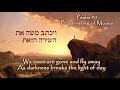 Psalm 90 Prayer Song of Moses