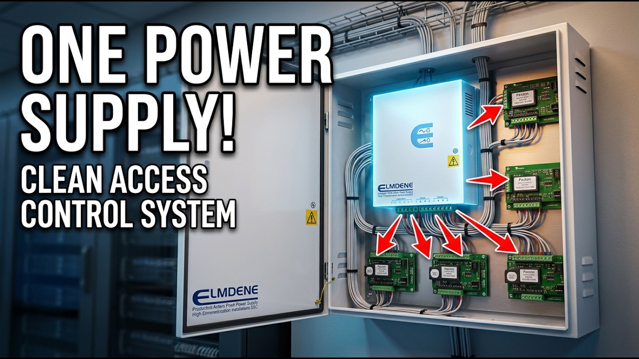 Elmdene Access PSU 2 Explained | Power Multiple Paxton Units with ONE Supply (Clean Install Guide)