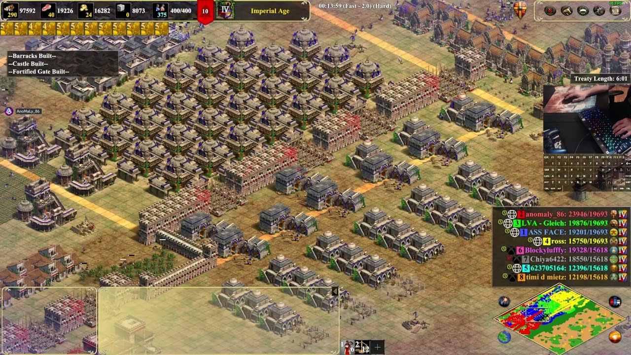 BYZANTINES vs MONGOLS - When a power civ refuses to play aggressive..