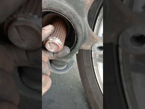 09 Mercury Mariner wheel bearing replacement