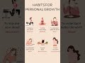 🌱 Build Habits That Grow You Daily!#PersonalGrowth #SuccessHabits