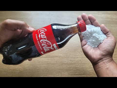 É só misturar COCA-COLA com BICARBONATO e nao precisa mais gastar no mercado