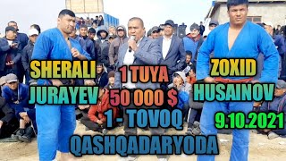 SHERALI JURAYEV VA ZOXID TUQNASHUVI