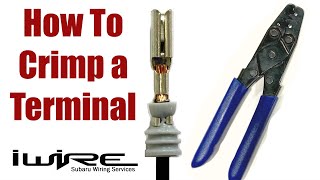 How to Crimp a Terminal