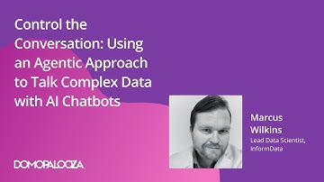 Control the Conversation: Using an Agentic Approach to Talk Complex Data with AI Chatbots | DP25