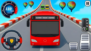 GT Bus Racing Stunt 2025 - Impossible GT Bus Racing - Android Gameplay #100