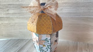 CRAFT WITH ME - KSCRAFT SEPTEMBER RELEASE - 3D ACORN BOX - 9-10-26 Update