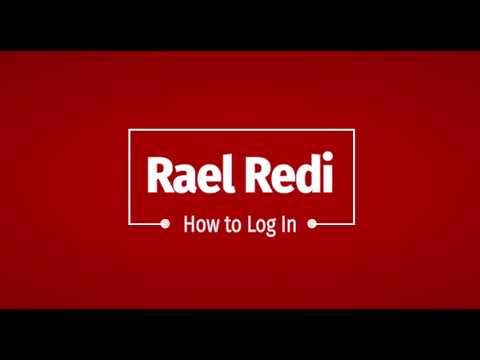 How to Log In - RAEL Redi app