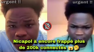 🥱Elle Se Met N*ue Dans Live De Nicapol 😱Cui*lolo Devient Grave (By Richko Bob)