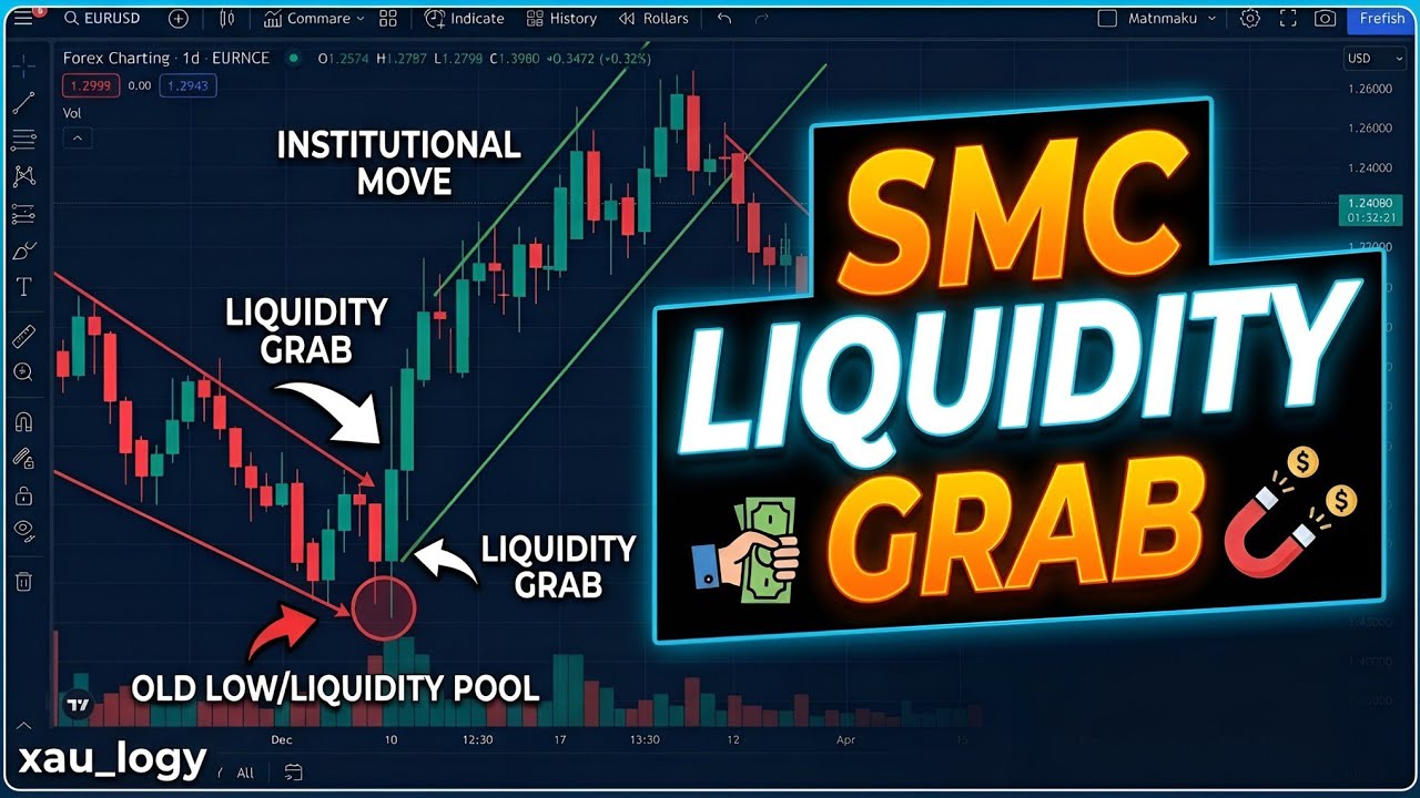 SMC | Liquidity grab strategy | Smart money concept - YouTube