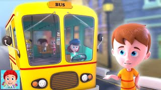 Roda di bus Lagu + lebih banyak sajak 3d untuk anak-anak
