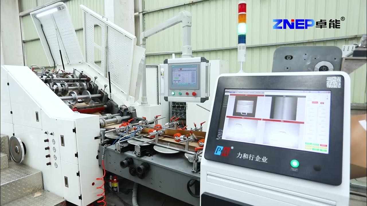 ZNEP ZDF450Q Fully Automatic Twisted Handles Paper Bag Making Machine