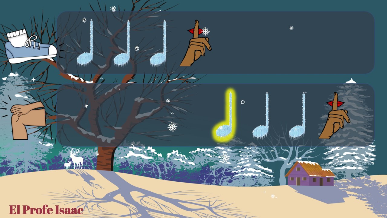 Jingle Bells | Juego rítmico de percusión corporal