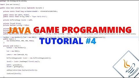 Java Game Programming #4 - Creating our Player and Movement!