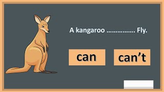 Can / Can't | talking about our abilities | English grammar