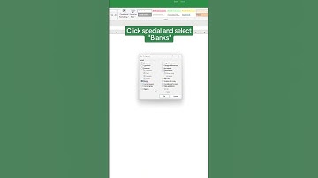 How to delete empty rows with a shortcut #shortsvideo #shortvideo #shorts #shortsviral #short #excel