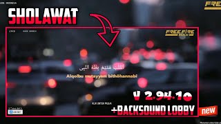 Loading screen free fire max pakai video sholawat terbaru no password versi 2.94.10 tanpa watermark