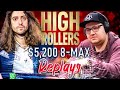 HIGH ROLLERS #17 $5,200 lechukpoker | tonkaaaa | C. Darwin2 Final Table Replays 2019