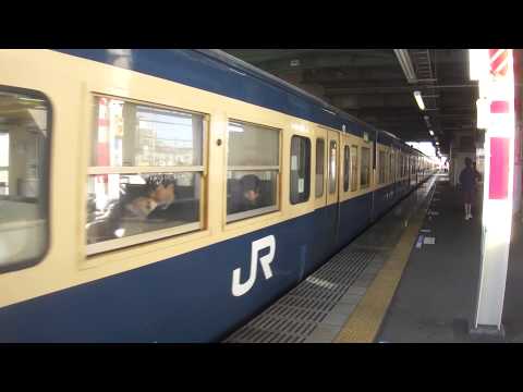 内房線113系 各駅停車木更津行 横須賀色+湘南色 蘇我駅発車