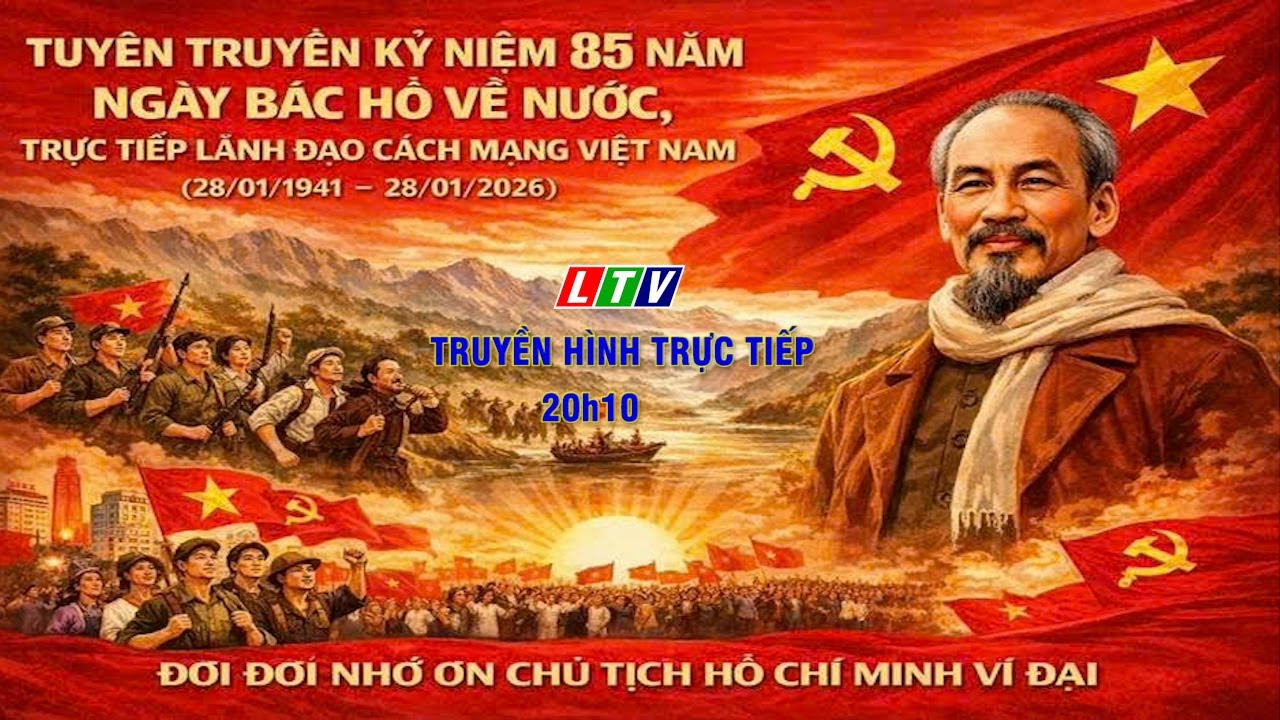 🔴Trực tiếp: KỶ NIỆM 85 NĂM NGÀY BÁC HỒ VỀ NƯỚC LÃNH ĐẠO CÁCH MẠNG VIỆT NAM (28/01/1941-28/01/2026)