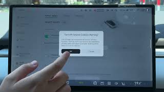 XPeng Car – How to manage forward collision warning settings