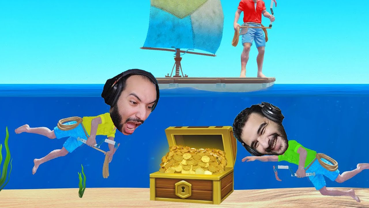 ضعت في وسط البحر ولكن وجت مدينة عملاقة عائمة 🔥🔥🔥 | RAFT