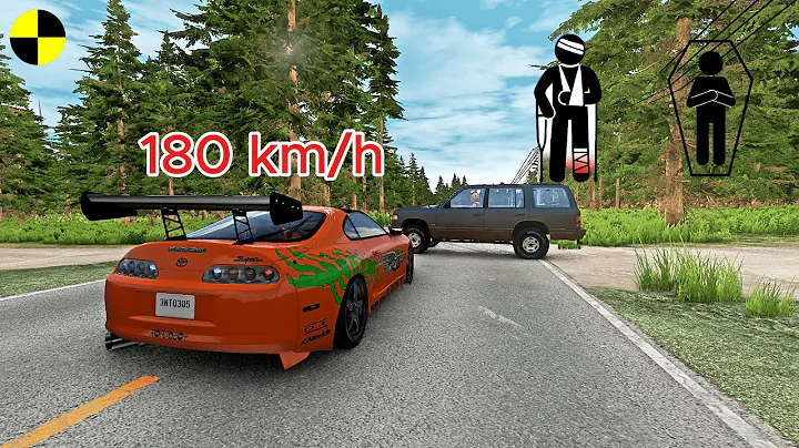 Realistic High-Speed Car Crashes in BeamNG.drive #32 | Ultra Detailed Crash Compilation