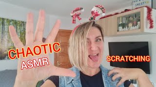 FAST AGGRESSIVE MOUTH SOUNDS &amp; FABRIC SCRATCHING ⚡️ Instant ASMR Tingles! #asmr #tingles