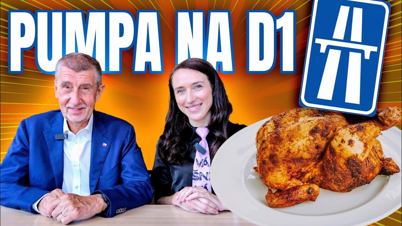 Unikátní PUMPA na D1! 🙂 Griluje tady sám ANDREJ BABIŠ?
