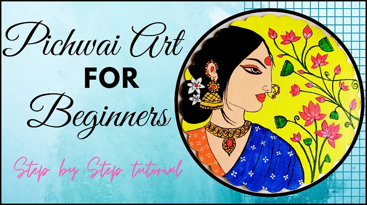 Pichwai Lotus Painting for beginners | Pichwai Art | Reuse cake base board | DIY| Ani_decor_palette