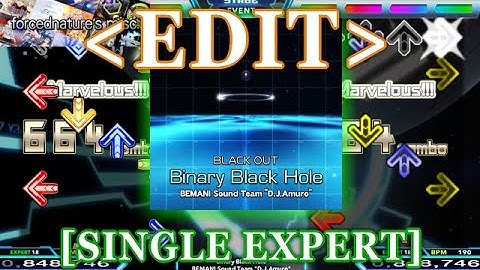【StepMania EDIT】 Binary Black Hole [SINGLE EXPERT] Lv.18