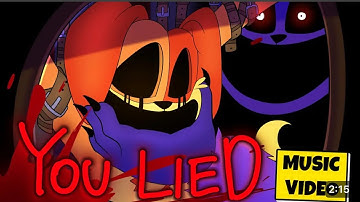 YOU LIED (catnap’s theme) | Poppy playtime: chapter 3| [SMILING CRITTERS FULLY ANIMATED SONG]